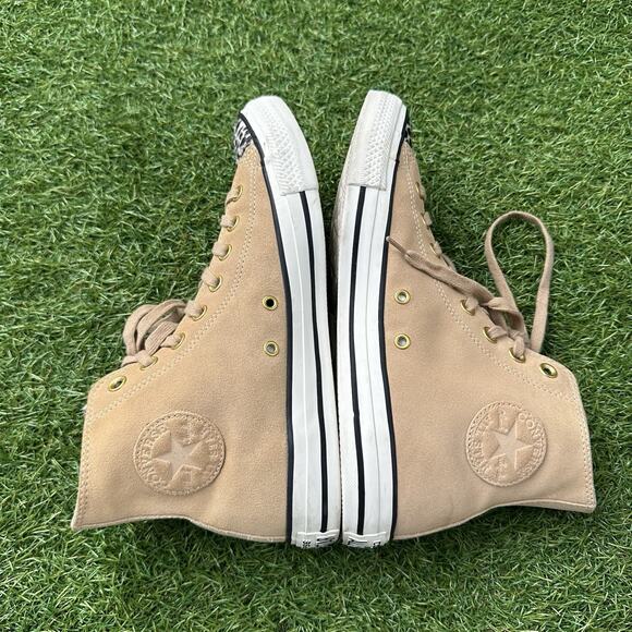 Converse All Star Hi Chuck Taylor Cheetah Pony Hair Suede Mens 8 Womens 10 - Picture 6 of 9